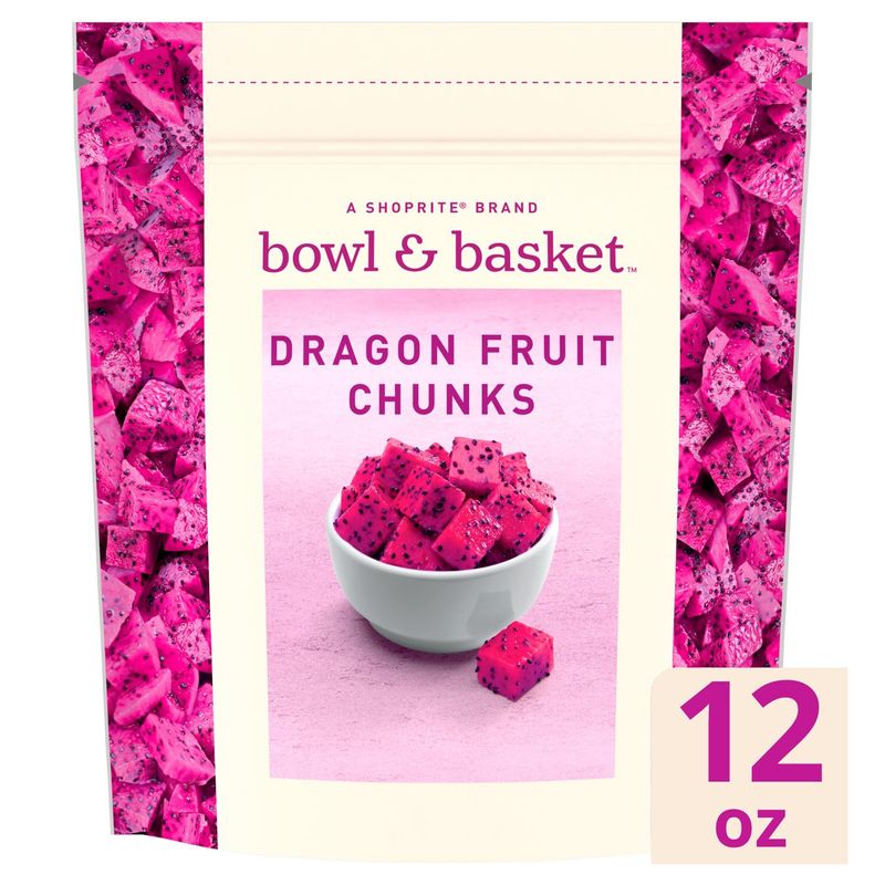 Bowl &amp; Basket Dragon Fruit Chunks, 12 oz