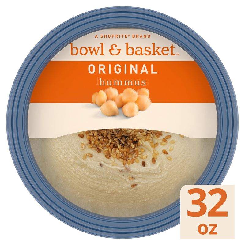 Bowl &amp; Basket Original Hummus, 32 oz