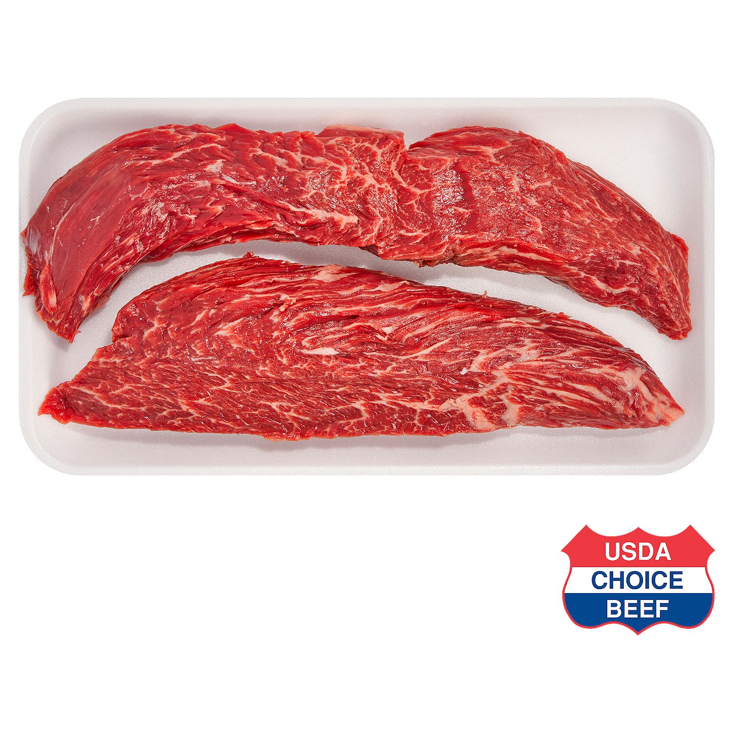 USDA Choice Beef Hanger Steak, Boneless, Average Weight 1 lb Pack
