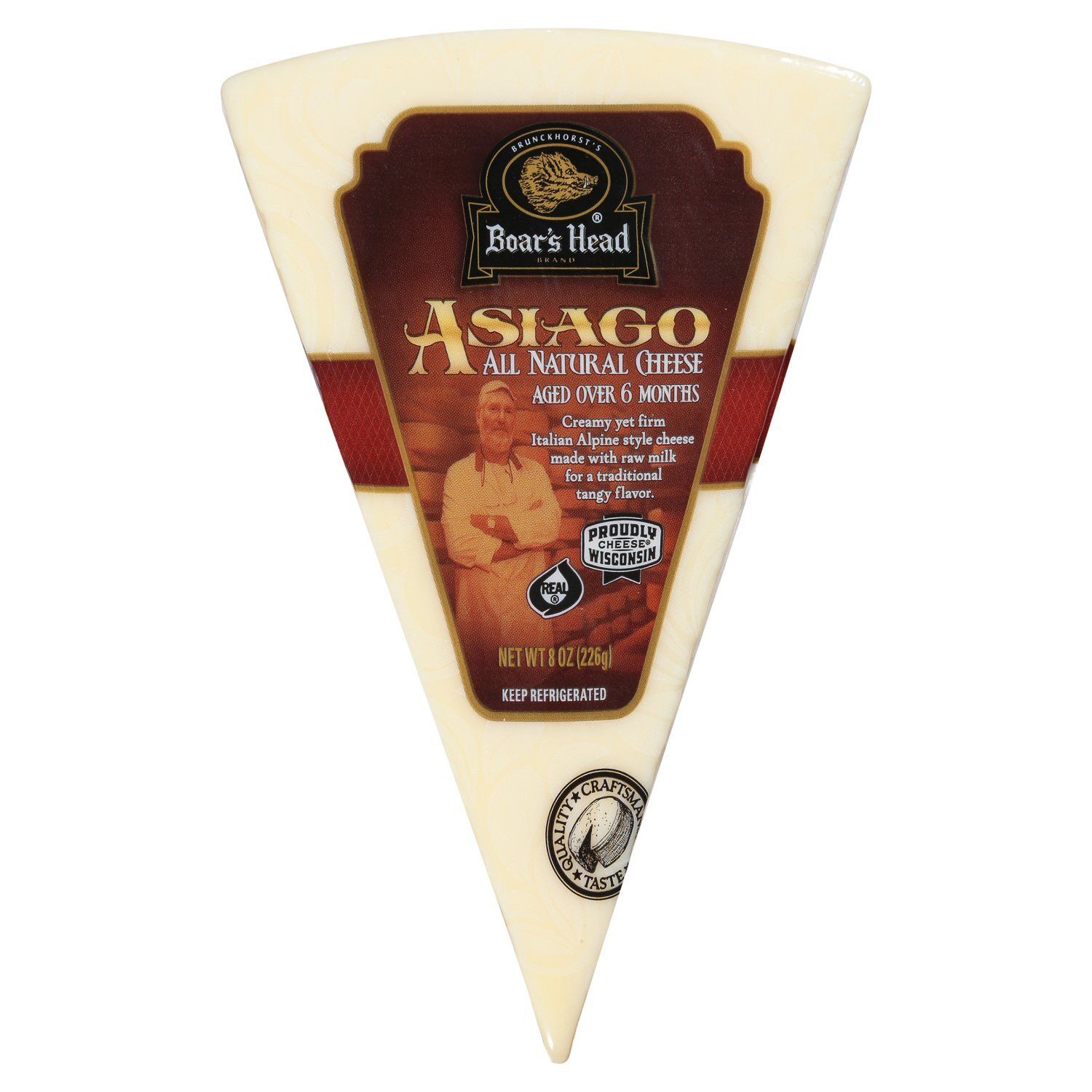 Boar&#39;s Head Asiago Cheese 8 oz