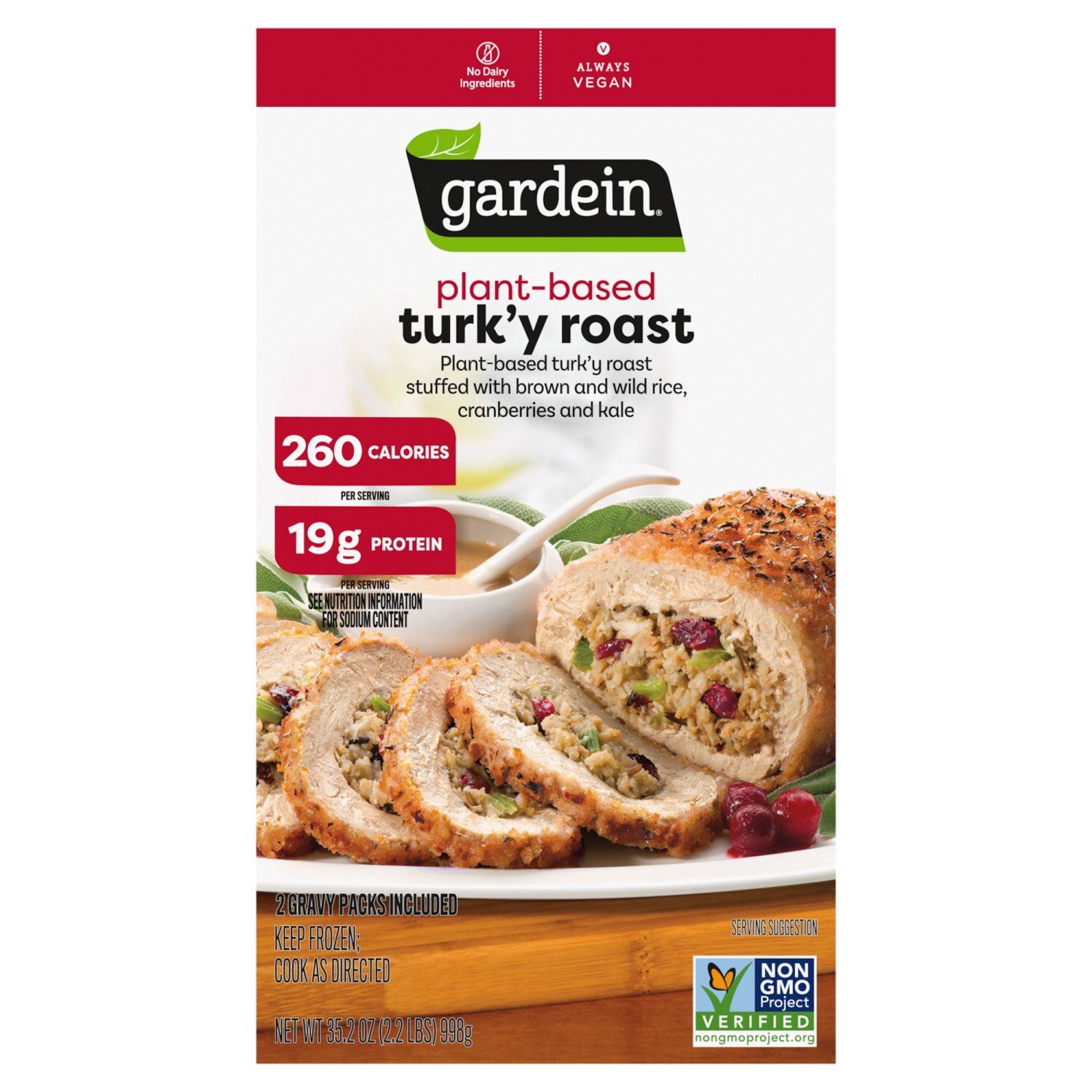 Gardein Plant-Based Turk&#39;y Roast, 35.2 oz