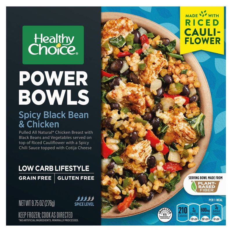 Healthy Choice Power Bowls Spicy Black Bean &amp; Chicken, 9.75 oz