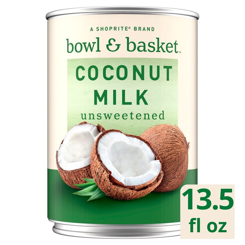 Bowl &amp; Basket Unsweetened Coconut Milk, 13.5 fl oz