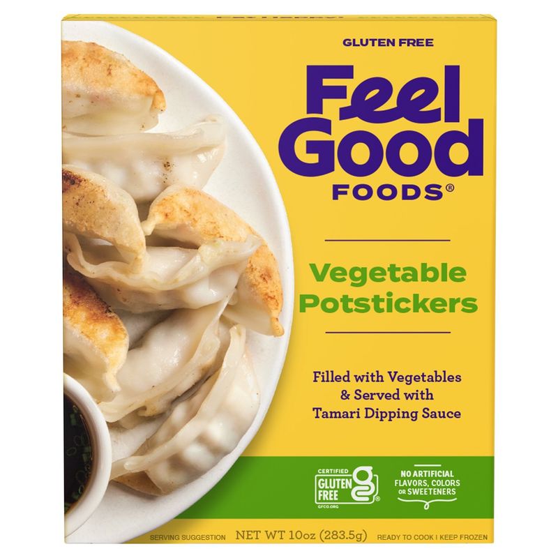 Feel Good Foods Vegetable Potstickers, 10 oz
