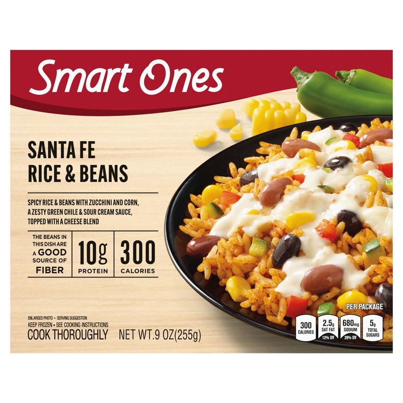 Smart Ones Santa Fe Rice &amp; Beans Meal, 9 oz