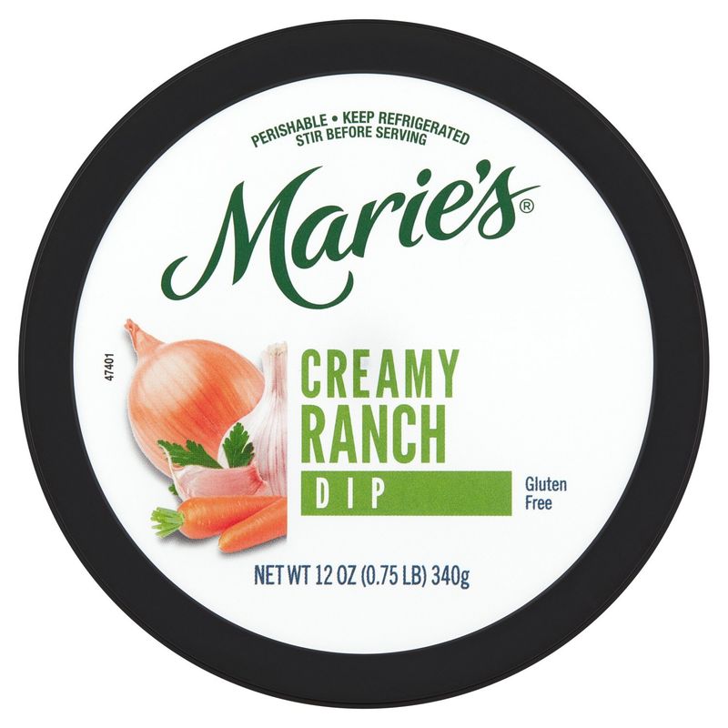 Marie&#39;s Creamy Ranch Dip, 12 oz
