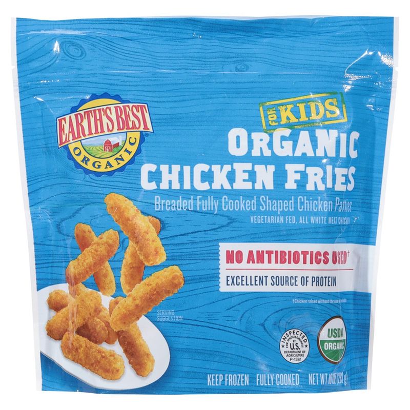 Earth&#39;s Best Organic Chicken Fries for Kids, 10 oz