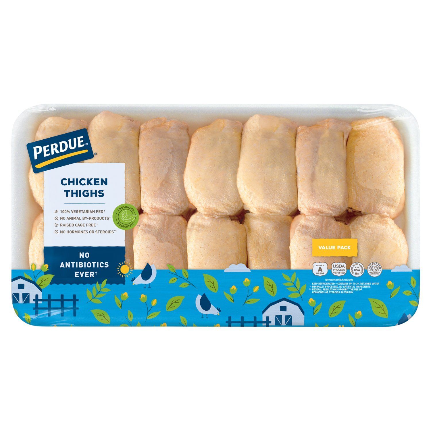 PERDUE® No Antibiotics Ever Fresh Chicken Thighs, Value Pack