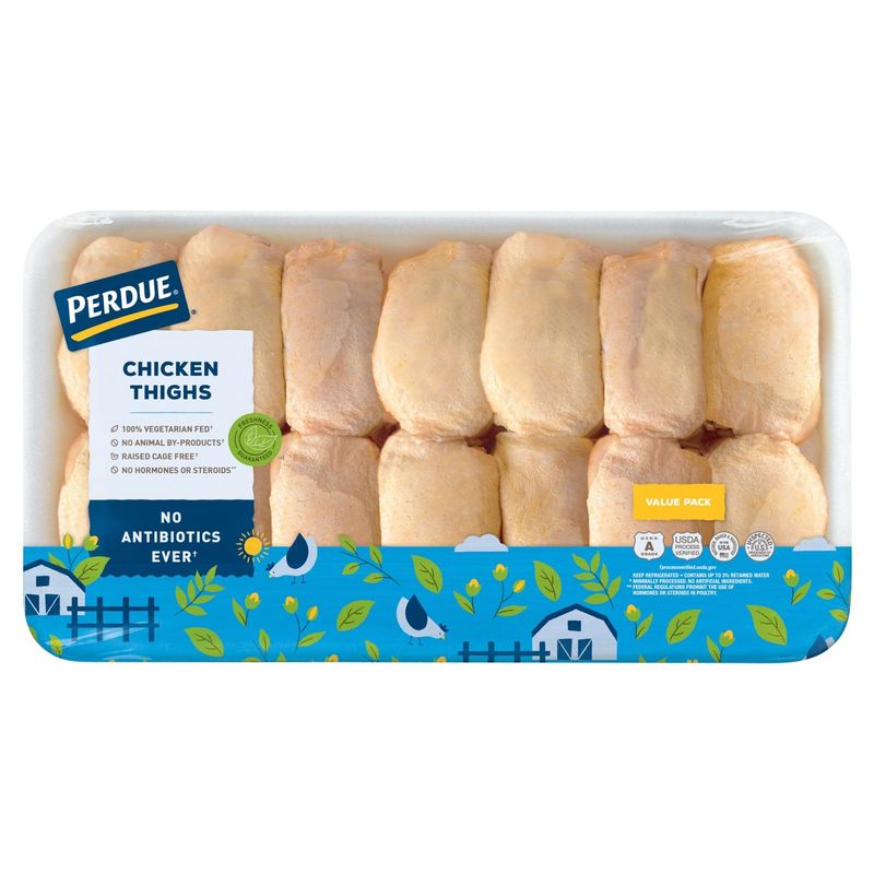 PERDUE® No Antibiotics Ever Fresh Chicken Thighs, Value Pack