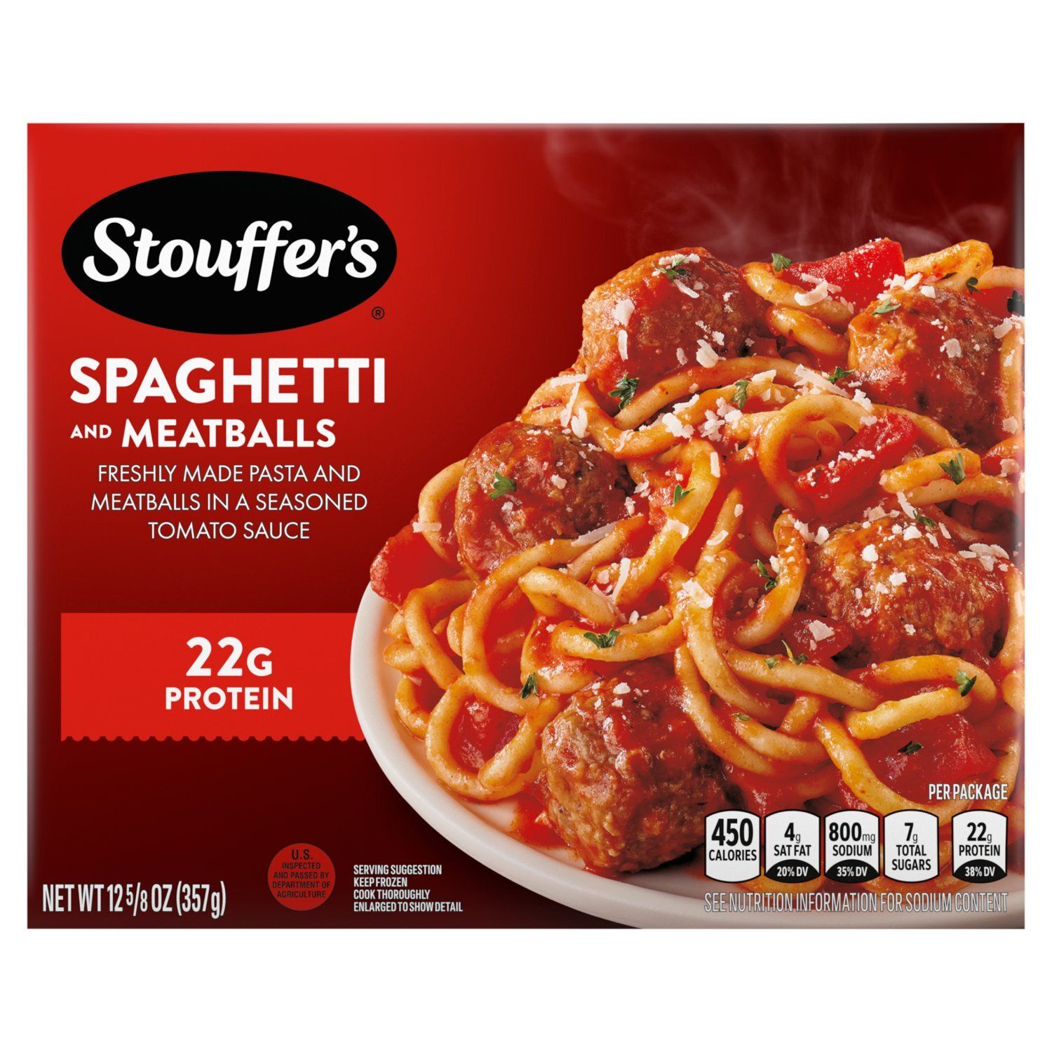 Stouffer&#39;s Spaghetti and Meatballs, 12⅝ oz