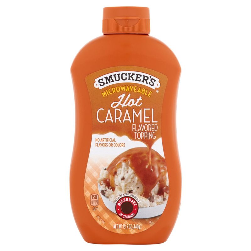 Smucker&#39;s Hot Caramel Flavored Topping, 15.5 oz