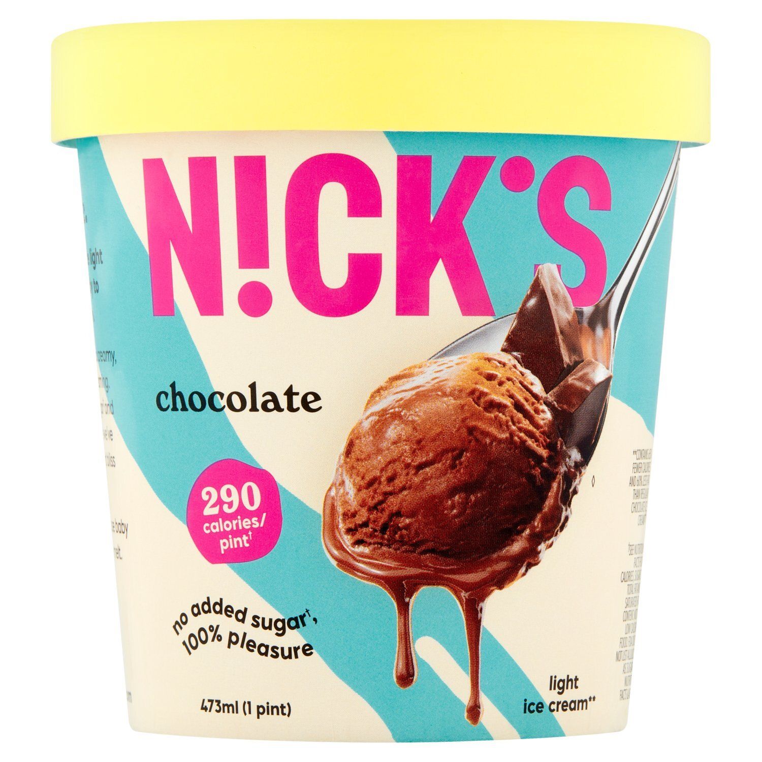 Nick&#39;s Chocolate Light Ice Cream, 1 pint