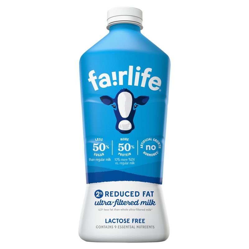Fairlife 2% Reduced Fat Ultra-Filtered Milk, 52 fl oz
