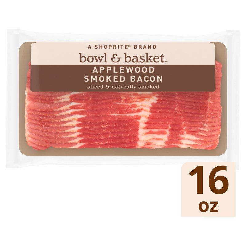 Bowl &amp; Basket Applewood Smoked Bacon, 16 oz