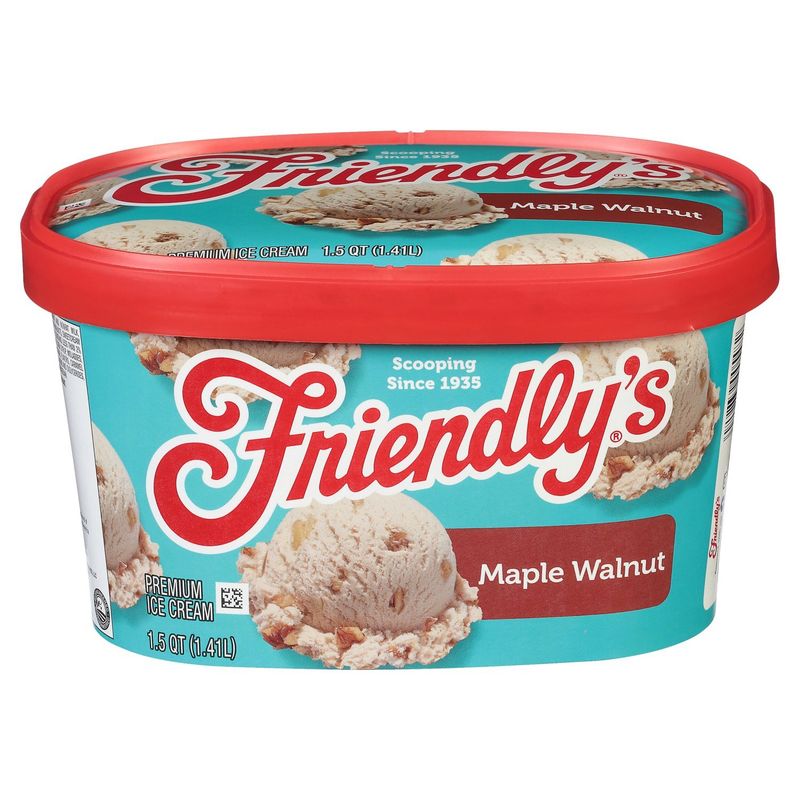 Friendly&#39;s Maple Walnut Premium Ice Cream, 1.5 qt