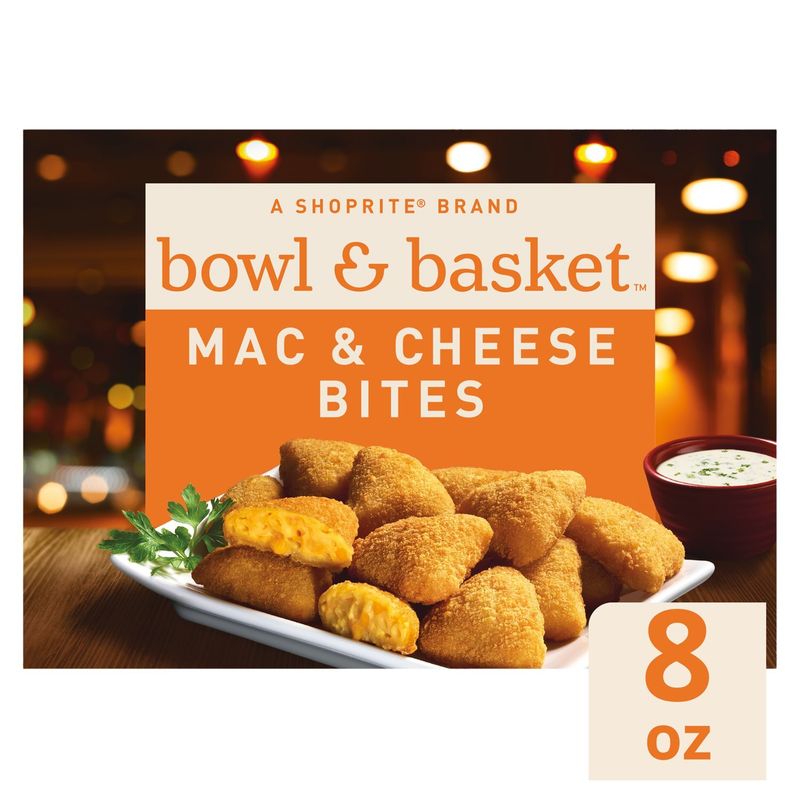 Bowl &amp; Basket Mac &amp; Cheese Bites, 8 oz