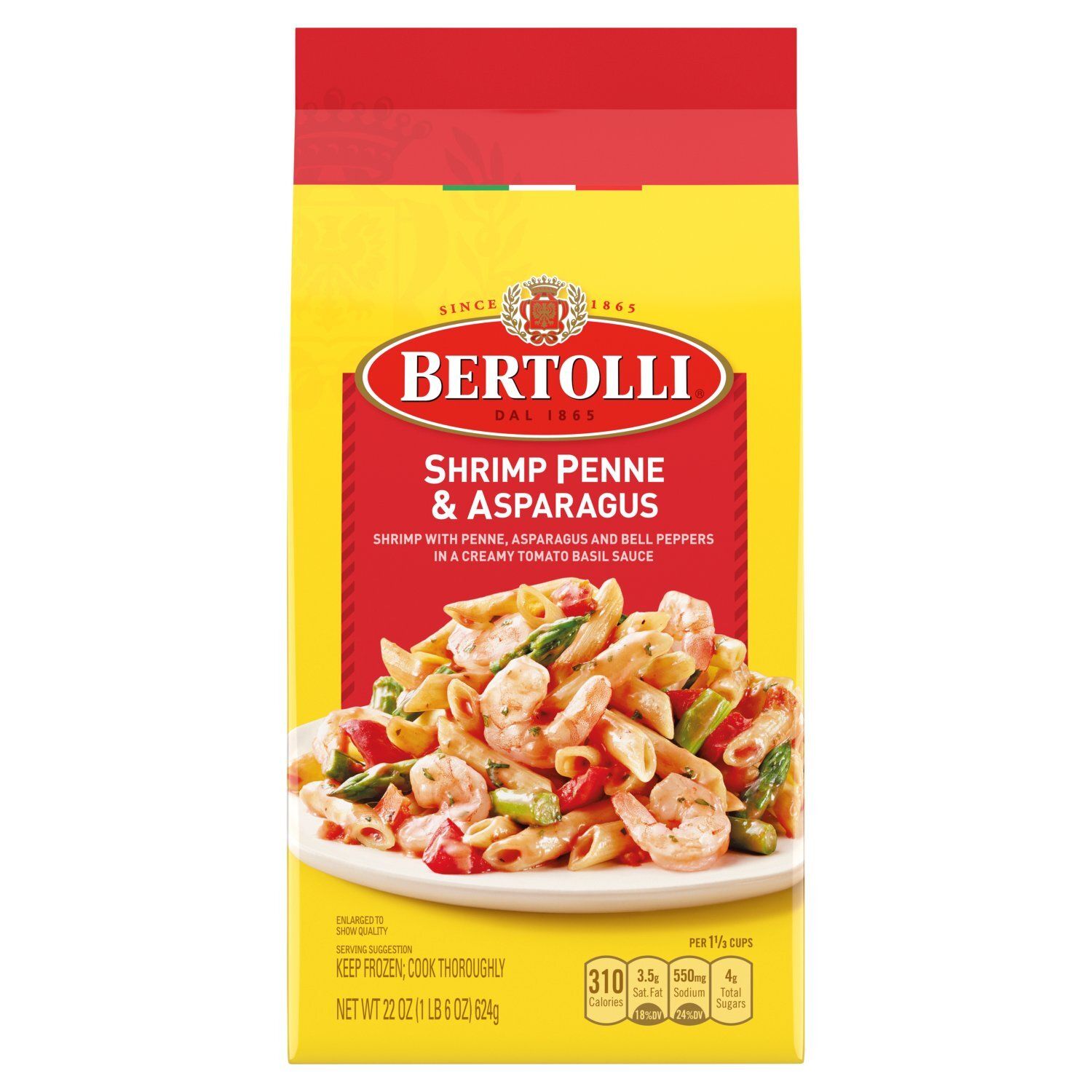 Bertolli Shrimp Penne &amp; Asparagus, 22 oz