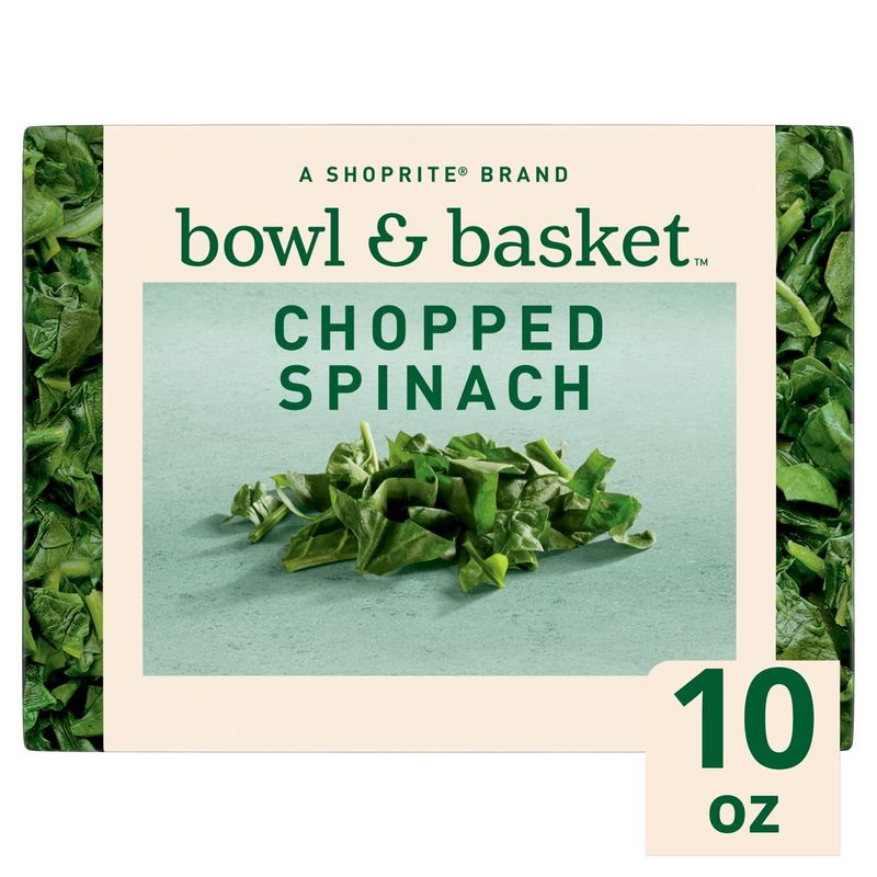 Bowl &amp; Basket Chopped Spinach, 10 oz