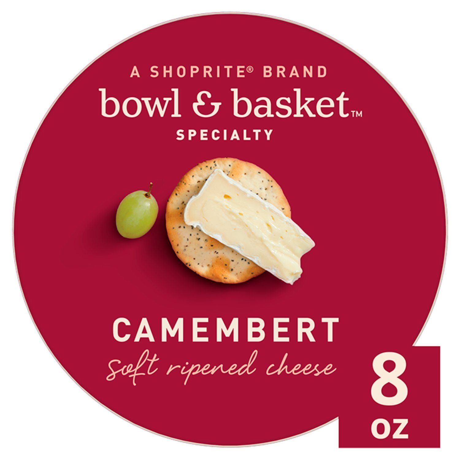 Bowl &amp; Basket Specialty Camembert Soft Ripened Cheese, 8 oz