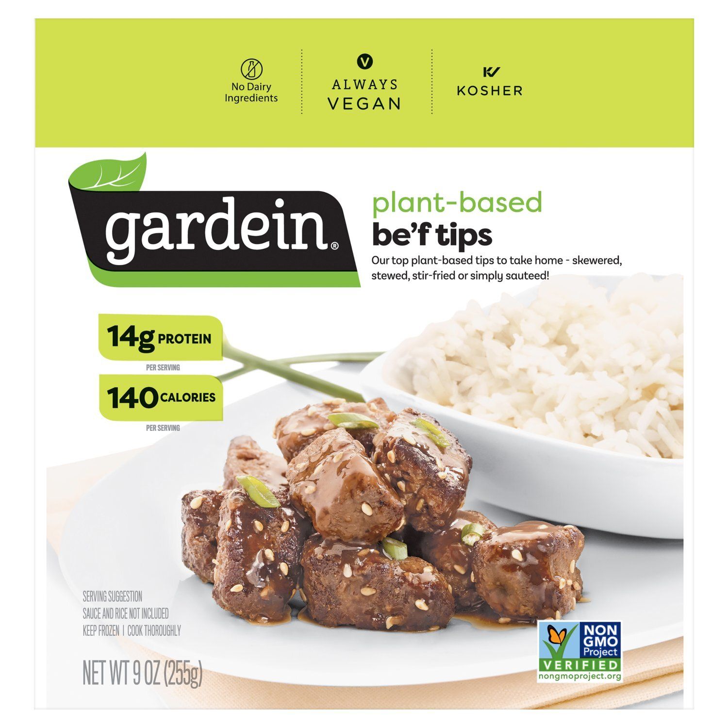 Gardein Plant-Based Be&#39;f Tips, 9 oz