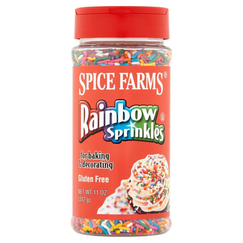Spice Farms Rainbow Sprinkles, 11 oz