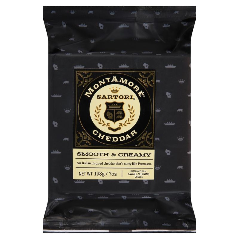SARTORI Montamoré Smooth &amp; Creamy Cheddar Cheese, 7 oz