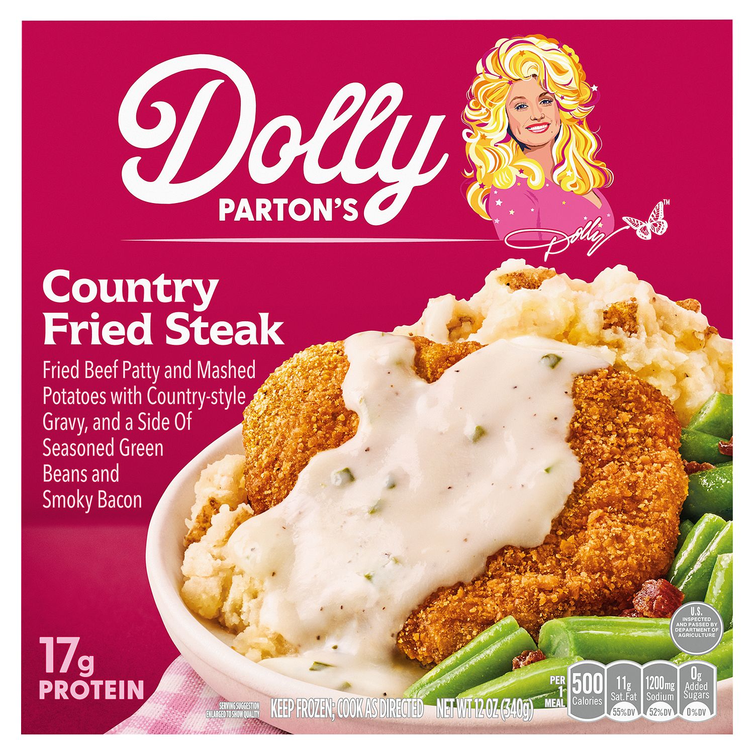 Dolly Parton&#39;s Country Fried Steak, 12 oz