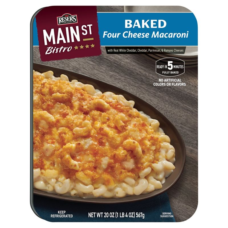 Reser&#39;s Fine Foods Main St Bistro Baked Four Cheese Macaroni, 20 oz