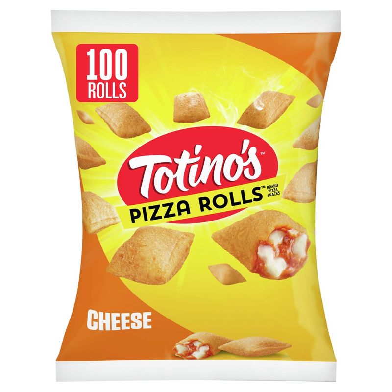 Totino&#39;s Pizza Rolls Cheese Pizza Snacks, 48.8 oz