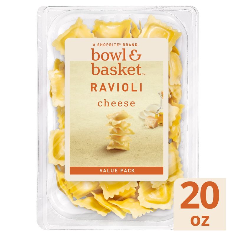 Bowl &amp; Basket Cheese Ravioli Pasta Value Pack, 20 oz