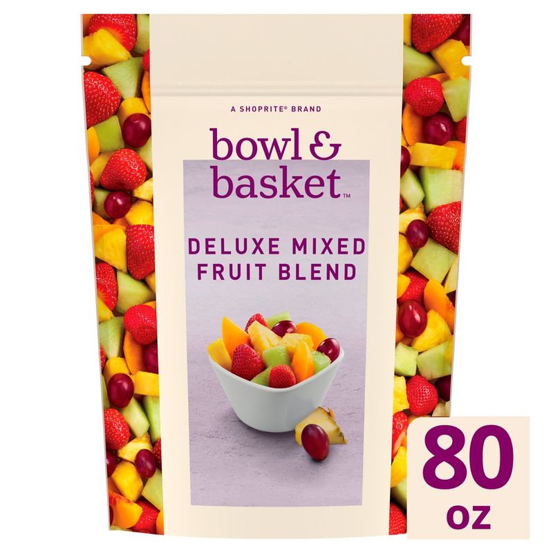 Bowl &amp; Basket Deluxe Mixed Fruit Blend, 80 oz