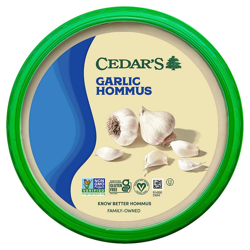 Cedar&#39;s Garlic Hommus, 8 oz