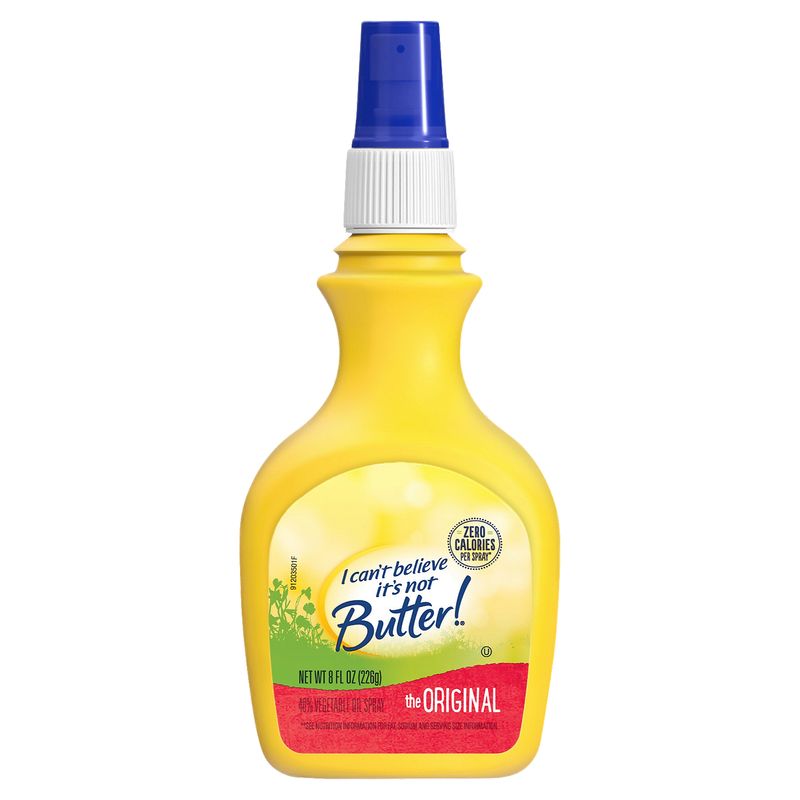 I Can&#39;t Believe It&#39;s Not Butter! The Original 40% Vegetable Oil Spray, 8 fl oz