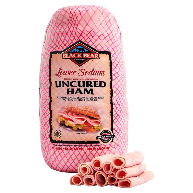 Black Bear Lower Sodium Uncured Ham