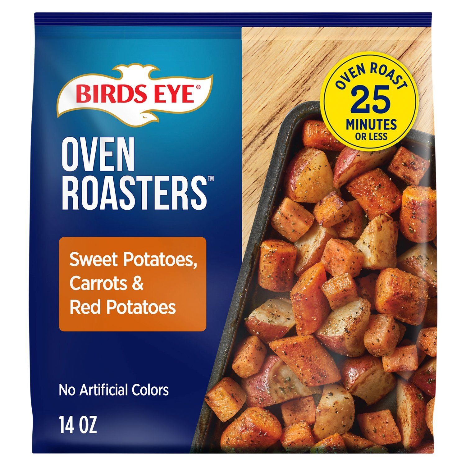 Birds Eye Oven Roasters Sweet Potatoes, Carrots &amp; Red Potatoes, 14 oz