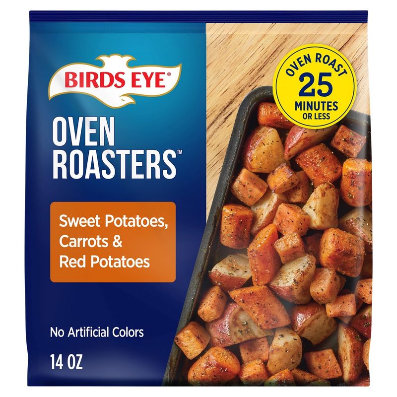 Birds Eye Oven Roasters Sweet Potatoes, Carrots &amp; Red Potatoes, 14 oz