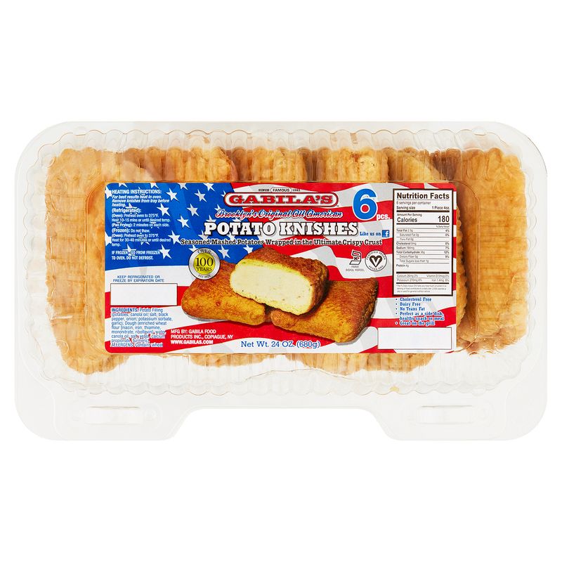 Gabila&#39;s Potato Knishes, 6 count, 24 oz