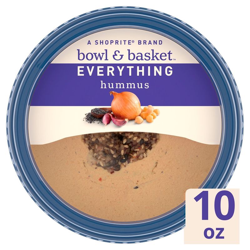 Bowl &amp; Basket Everything Hummus, 10 oz