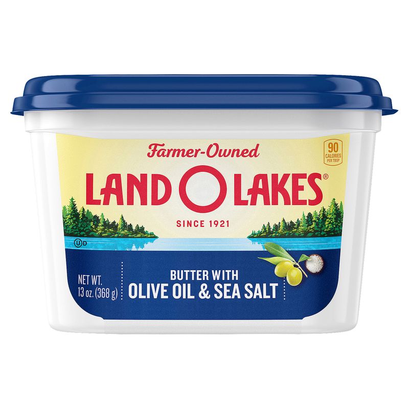 Land O Lakes Butter with Olive Oil &amp; Sea Salt Spread, 13 oz