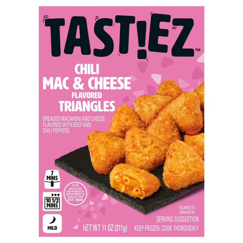 TAST!EZ Chili Mac &amp; Cheese Flavored Triangles, 11 oz