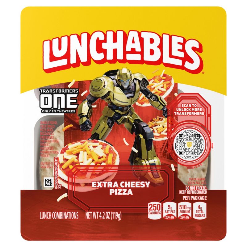 Lunchables Extra Cheesy Pizza, 4.2 oz