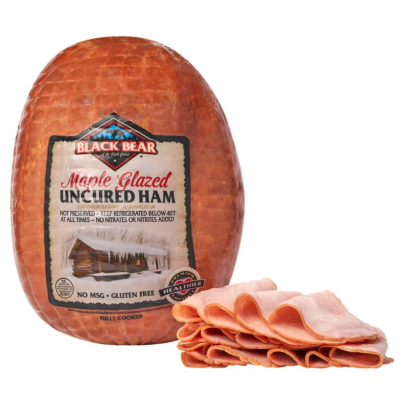 Black Bear Maple Glazed Uncured Ham