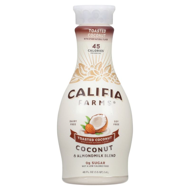 CALIFIA FARMS Toasted Coconut &amp; Almondmilk Blend, 48 fl oz