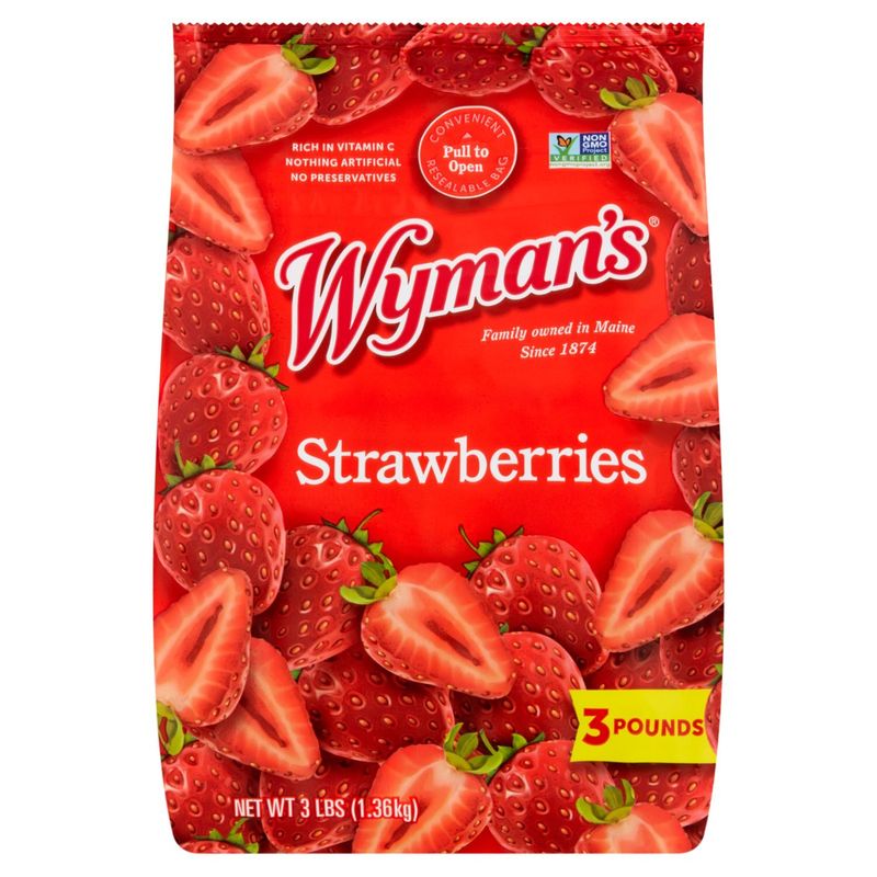 Wyman&#39;s Strawberries, 3 lbs