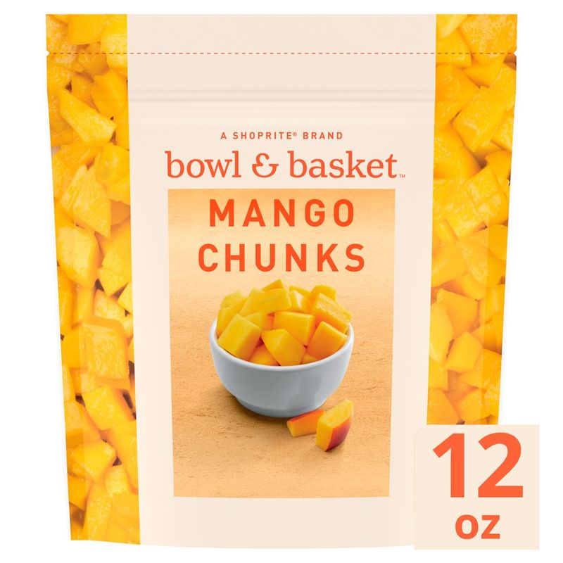 Bowl &amp; Basket Mango Chunks, 12 oz
