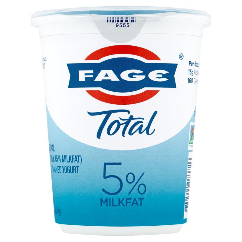 Fage Total All Natural Whole Milk 5% Milkfat Greek Strained Yogurt, 16 oz