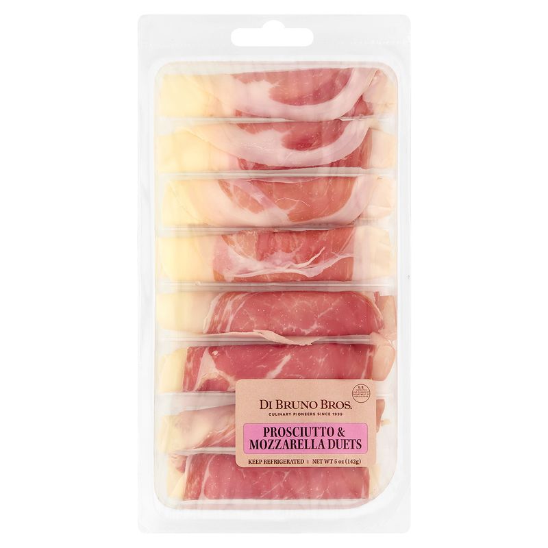 Di Bruno Bros. Prosciutto &amp; Mozzarella Duets, 5 oz