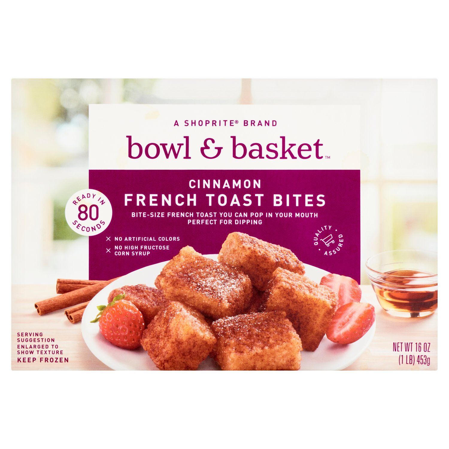 Bowl &amp; Basket Cinnamon French Toast Bites, 16 oz