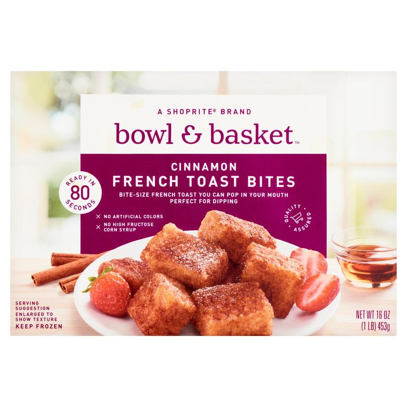 Bowl &amp; Basket Cinnamon French Toast Bites, 16 oz