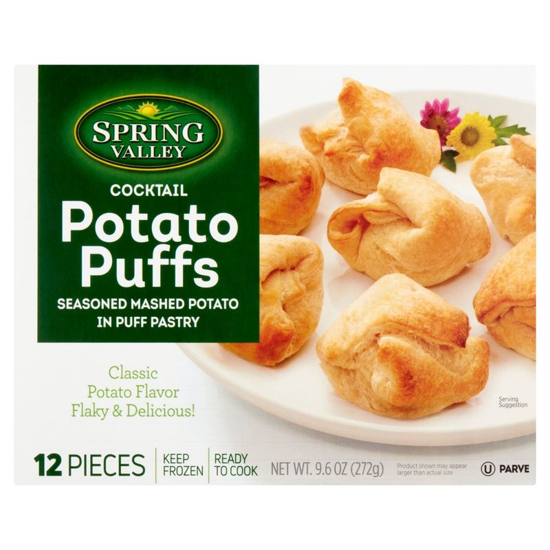 Spring Valley Cocktail Potato Puffs, 12 count, 9.6 oz